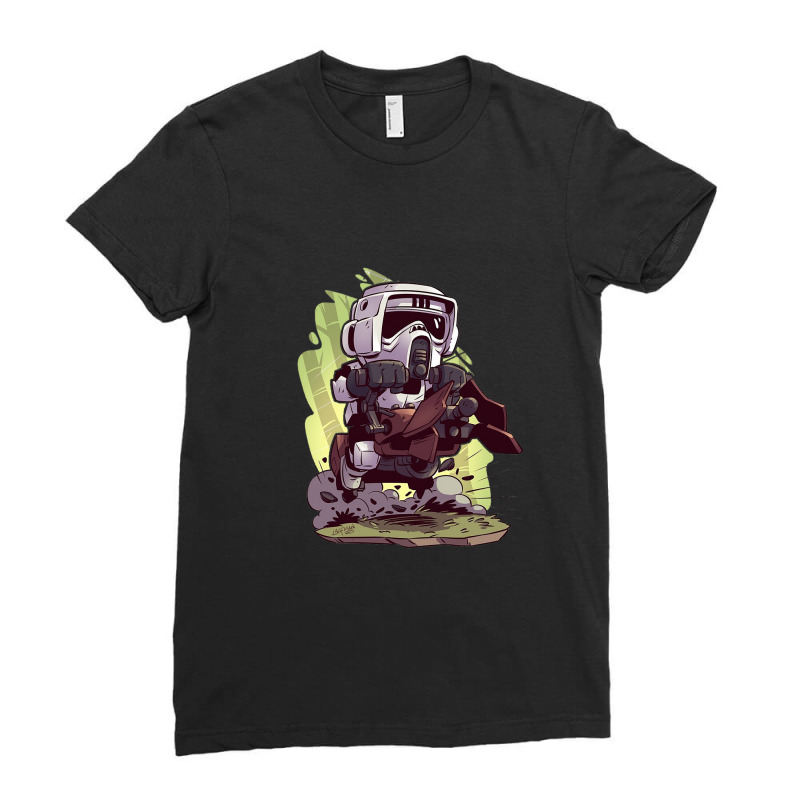 Cute Trooper Ladies Fitted T-Shirt by jhonbar | Artistshot