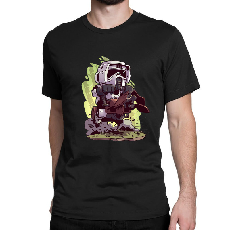 Cute Trooper Classic T-shirt by jhonbar | Artistshot