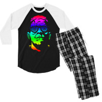 Hot Trend Frankenpride Men's 3/4 Sleeve Pajama Set | Artistshot