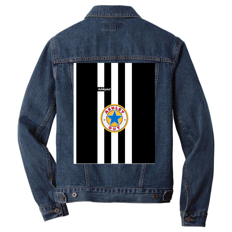 Ashleyout Newcastle Kit [yellowcircle] Men Denim Jacket by fattytanyahy | Artistshot