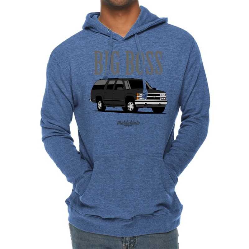 Big Boss Suburban (black) Lightweight Hoodie by fattytanyahy | Artistshot