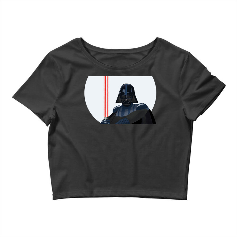 Vader And Red Sword Crop Top by jhonbar | Artistshot