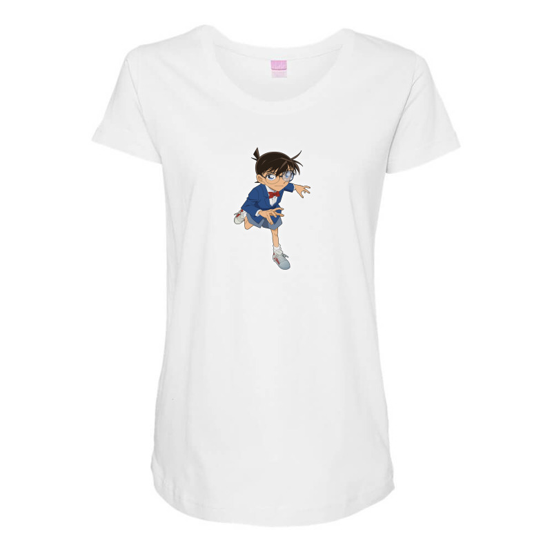 Step Up Conan (detective Conan) Maternity Scoop Neck T-shirt by AaronMann | Artistshot