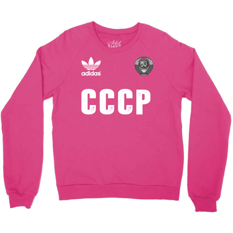 Cccp Long Crewneck Sweatshirt by fattytanyahy | Artistshot