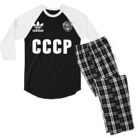 Cccp Long Men's 3/4 Sleeve Pajama Set | Artistshot