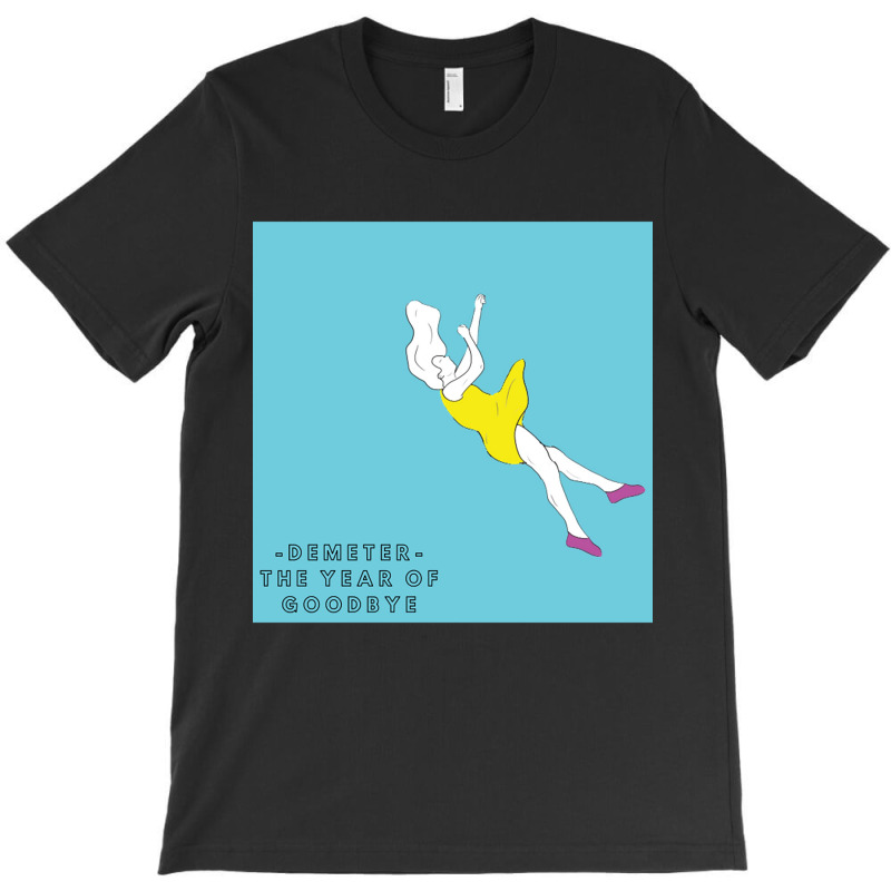 Hot Trend Falling Design - The Year Of Goodbye Ep (original Cyan) T-shirt | Artistshot