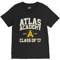 Atlas Academy Class Of 17 V-neck Tee | Artistshot