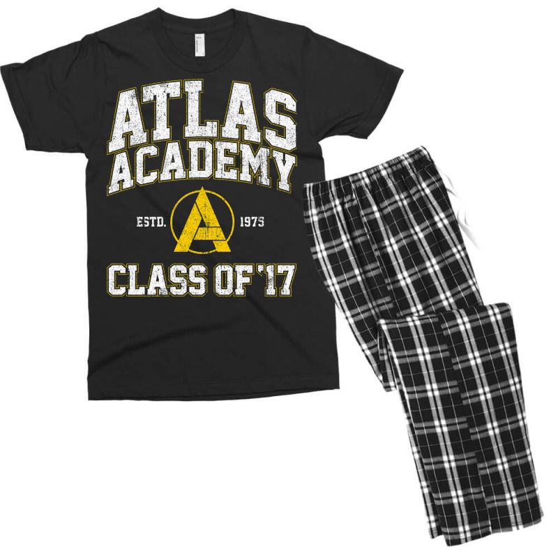 Atlas Academy Class Of 17 Men's T-shirt Pajama Set | Artistshot