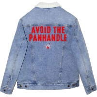 Avoid The Panhandle Unisex Sherpa-lined Denim Jacket | Artistshot