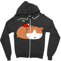 Cherry Guinea Pig Zipper Hoodie | Artistshot