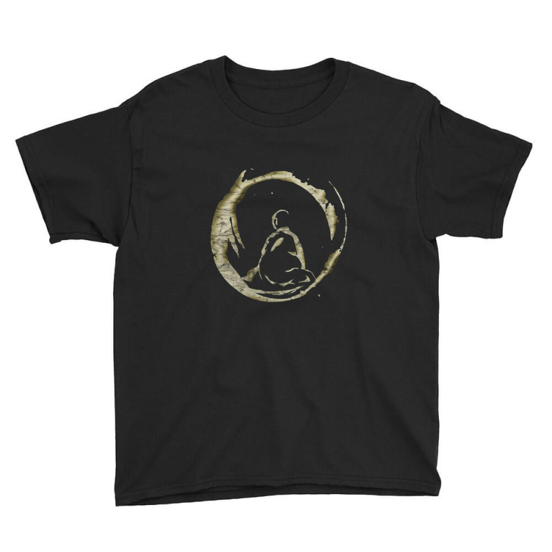 Golden Zen Ensō Youth Tee by kumkunari | Artistshot