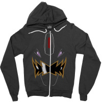 Limited Edition Pr Dino Thunder Black Ranger Visor Zipper Hoodie | Artistshot