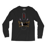 Limited Edition Pr Dino Thunder Black Ranger Visor Long Sleeve Shirts | Artistshot