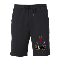 Limited Edition Pr Dino Thunder Black Ranger Visor Fleece Short | Artistshot