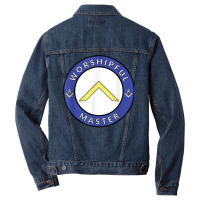 Mens Worshipful Master Mason Lodge Masonic Officer Gavel Hat T Shirt Men Denim Jacket | Artistshot