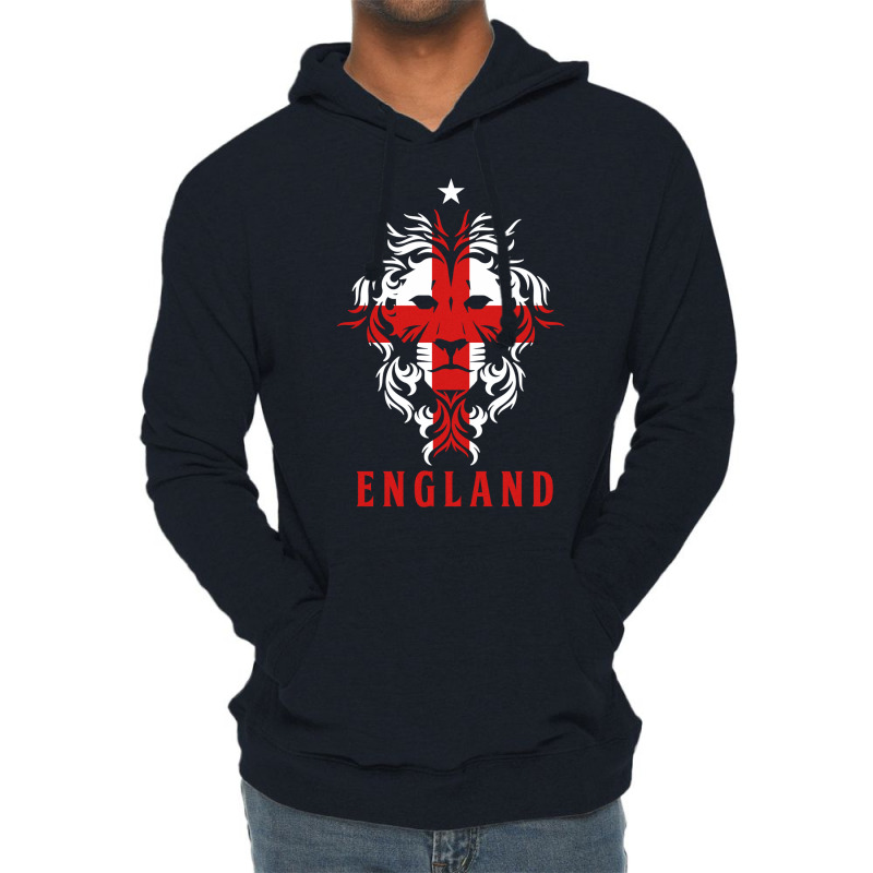 England Lightweight Hoodie by fattytanyahy | Artistshot