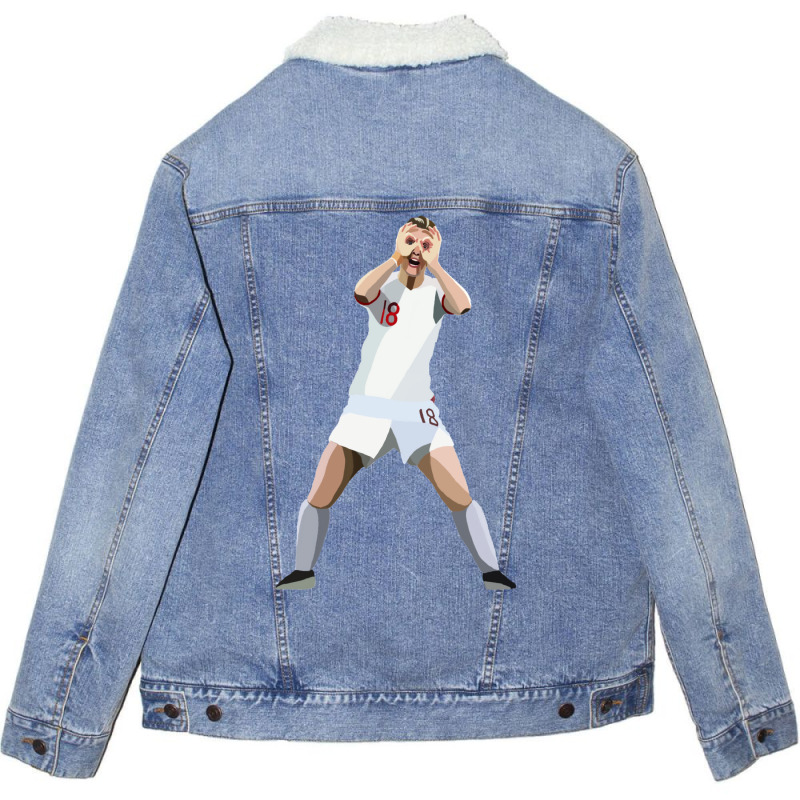 England's Ellen White Unisex Sherpa-Lined Denim Jacket by fattytanyahy | Artistshot