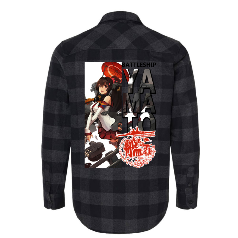 Yamato Kancolle Kantai Collection Battleship Flannel Shirt by spelcamenchiu | Artistshot