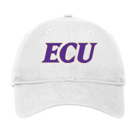 East Carolina Pirates Wordmark Adjustable Cap | Artistshot