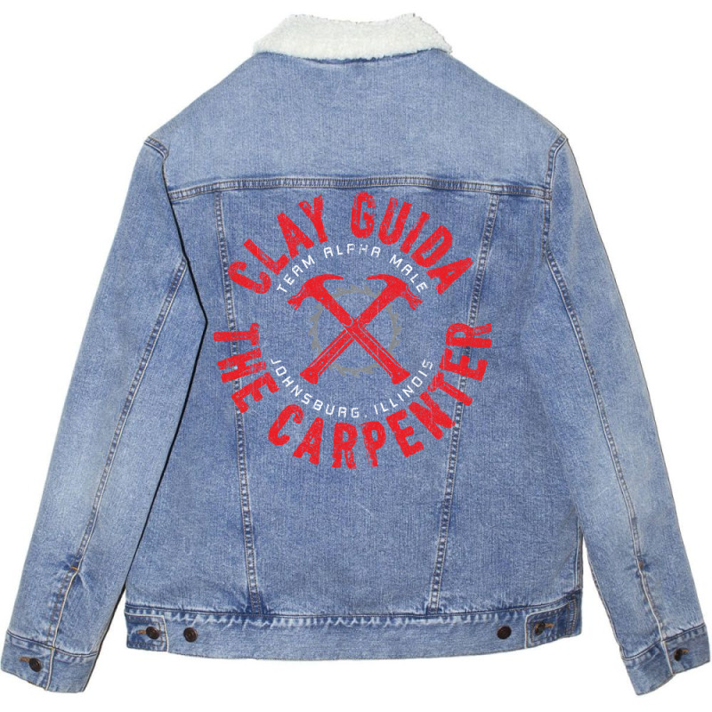 Clay Guida Unisex Sherpa-lined Denim Jacket | Artistshot