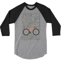 Fixed Gear Bikes 3/4 Sleeve Shirt | Artistshot