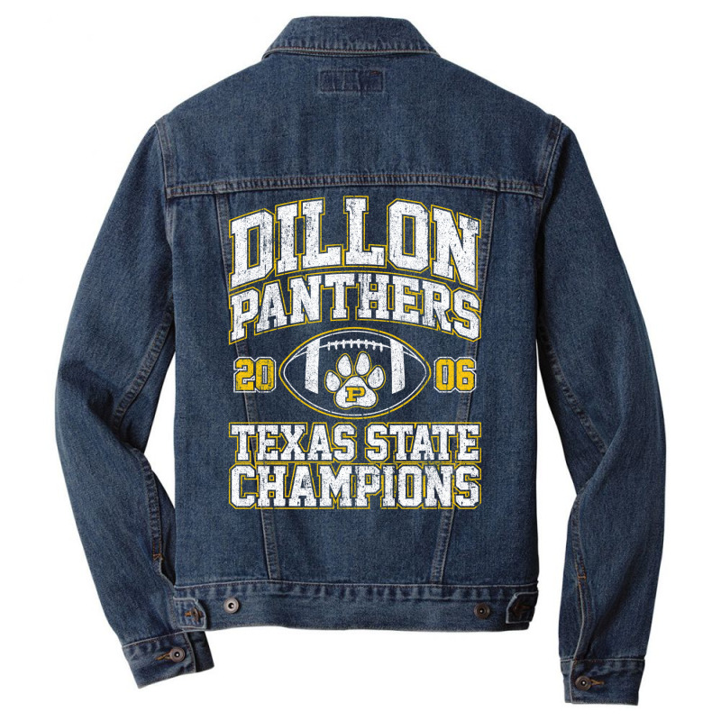 Dillon Panthers Texas State Champions   Friday Night Lights Men Denim Jacket by xakimhaganeq | Artistshot