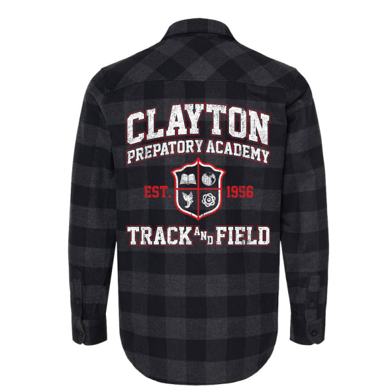 Clayton Prep Track & Field Flannel Shirt | Artistshot