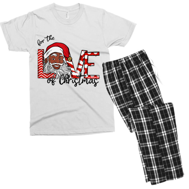 Christmas Full Of Love Men's T-shirt Pajama Set | Artistshot