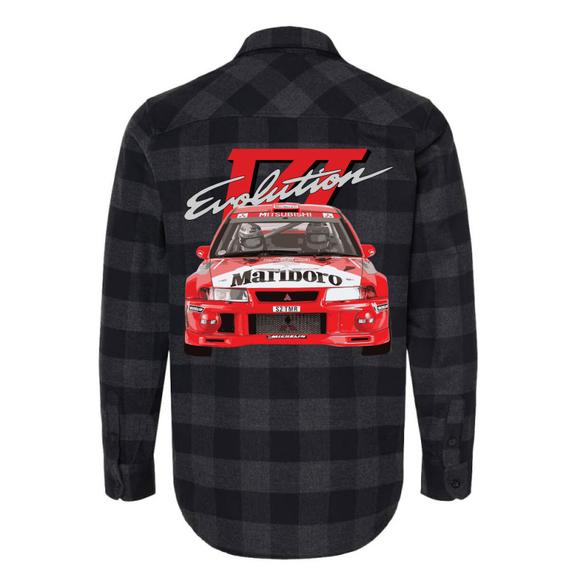 Evo 6 Vi Tme Wrc Ralliart Mitsubish Evolution Enkei Tommi Mäkinen Flannel Shirt by djawedloxx | Artistshot