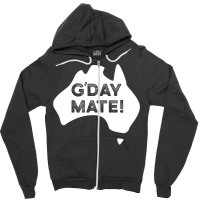 G'day Mate! Zipper Hoodie | Artistshot