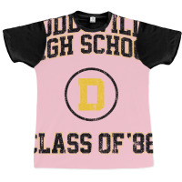 Doddsville High School Class Of 86 (slaughter High) Variant Graphic T-shirt | Artistshot