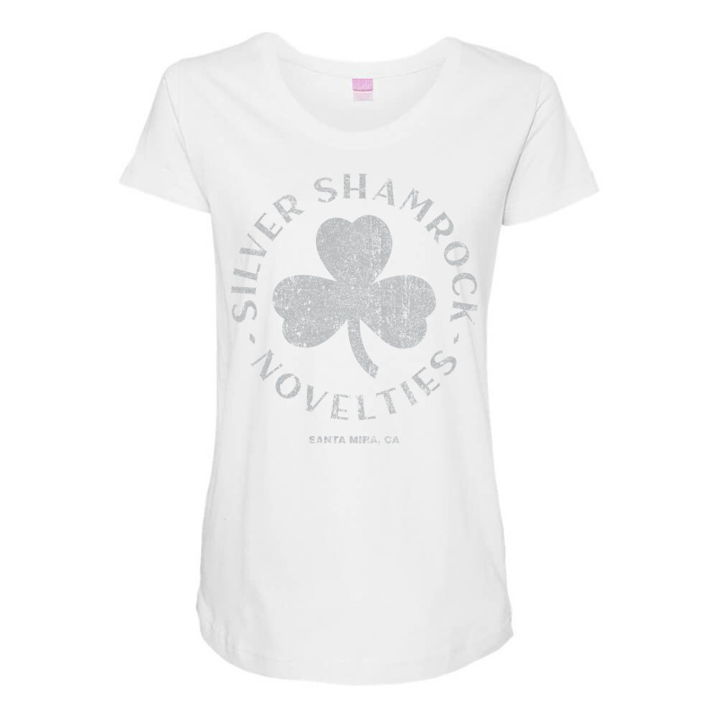 Silver Shamrock Novelties Maternity Scoop Neck T-shirt | Artistshot