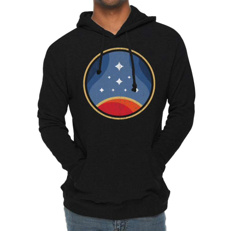 Constellation Badge   Starfield (chest Pocket Variant) Lightweight Hoodie | Artistshot