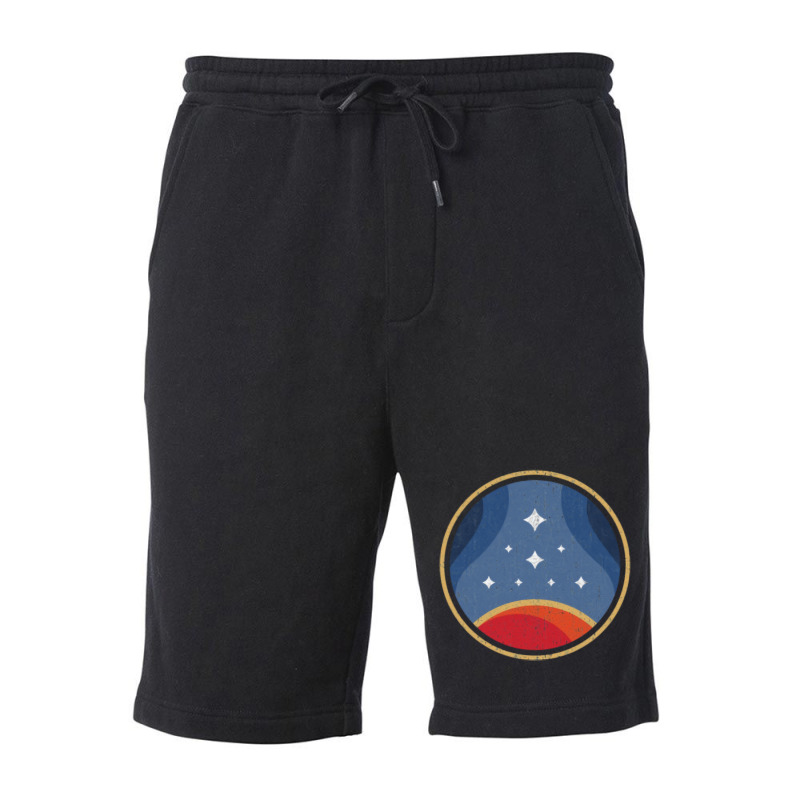 Constellation Badge   Starfield (chest Pocket Variant) Fleece Short | Artistshot