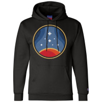 Constellation Badge   Starfield (chest Pocket Variant) Champion Hoodie | Artistshot