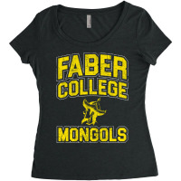 Faber College Mongols Women's Triblend Scoop T-shirt | Artistshot