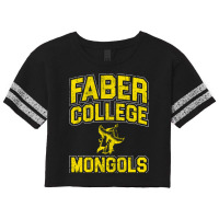 Faber College Mongols Scorecard Crop Tee | Artistshot