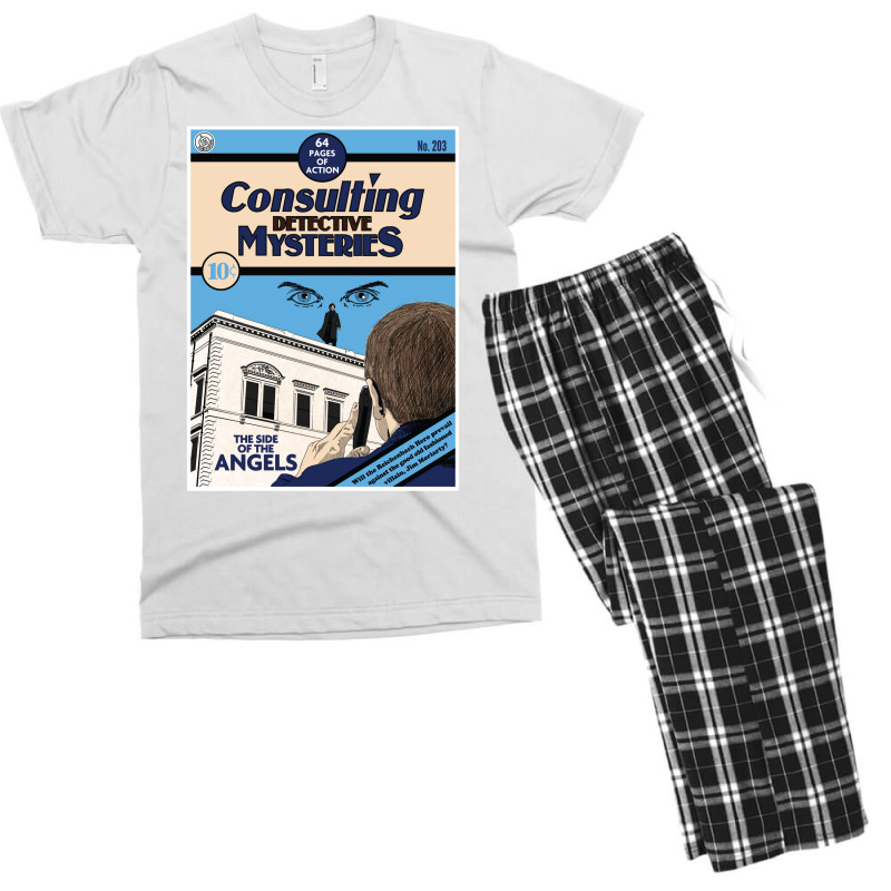 Consulting Detective Mysteries Men's T-shirt Pajama Set | Artistshot