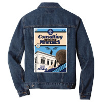 Consulting Detective Mysteries Men Denim Jacket | Artistshot