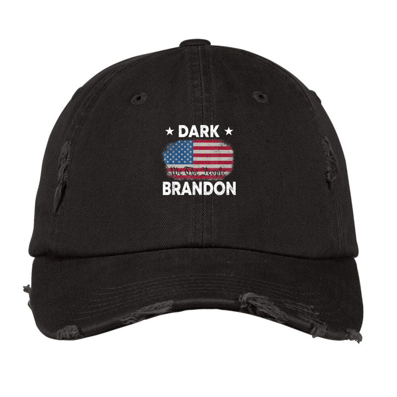 We The People Dark Brandon Political American Flag Vintage Vintage Cap by gagajaexterq | Artistshot