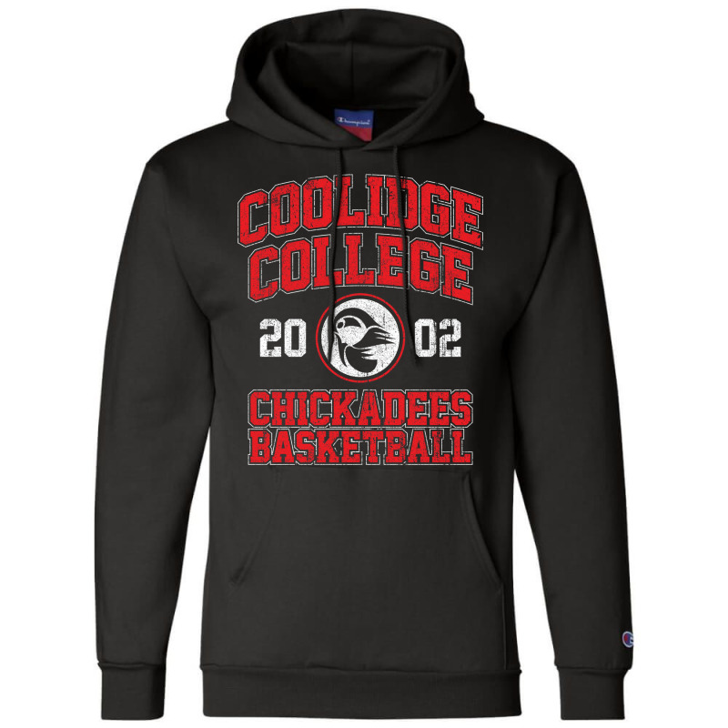 Coolidge College Chickadees Basketball   Van Wilder Champion Hoodie | Artistshot