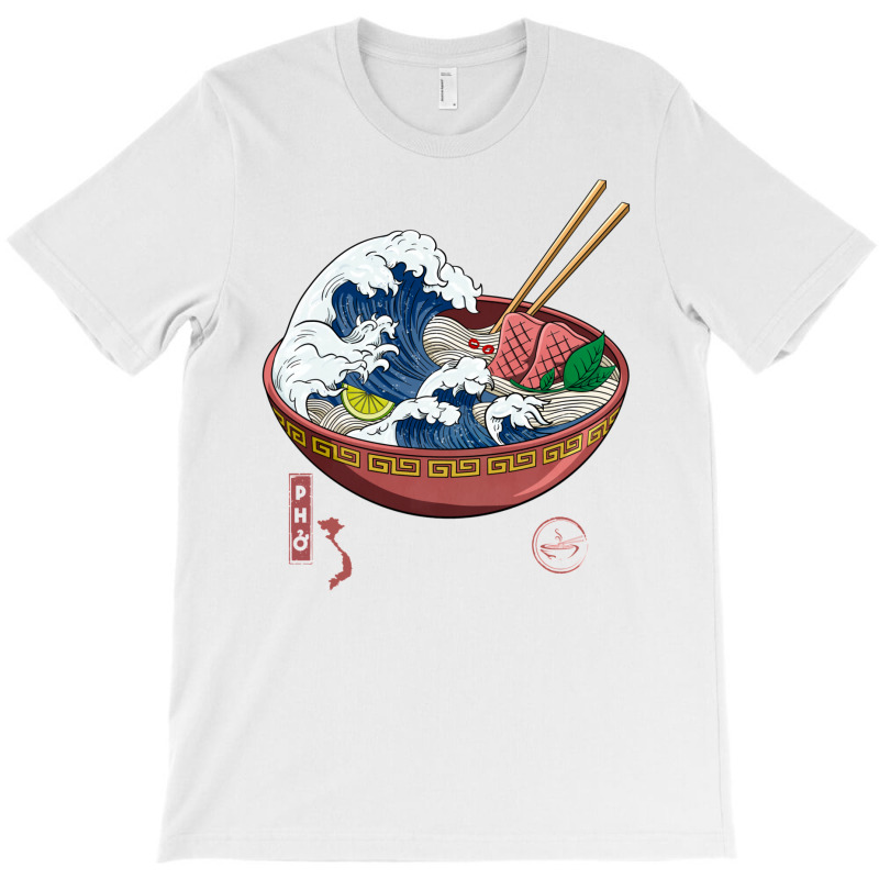 The Great Pho Wave T-shirt | Artistshot