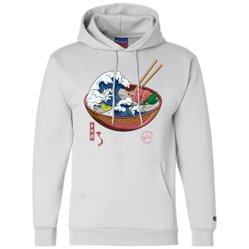 The Great Pho Wave Champion Hoodie | Artistshot