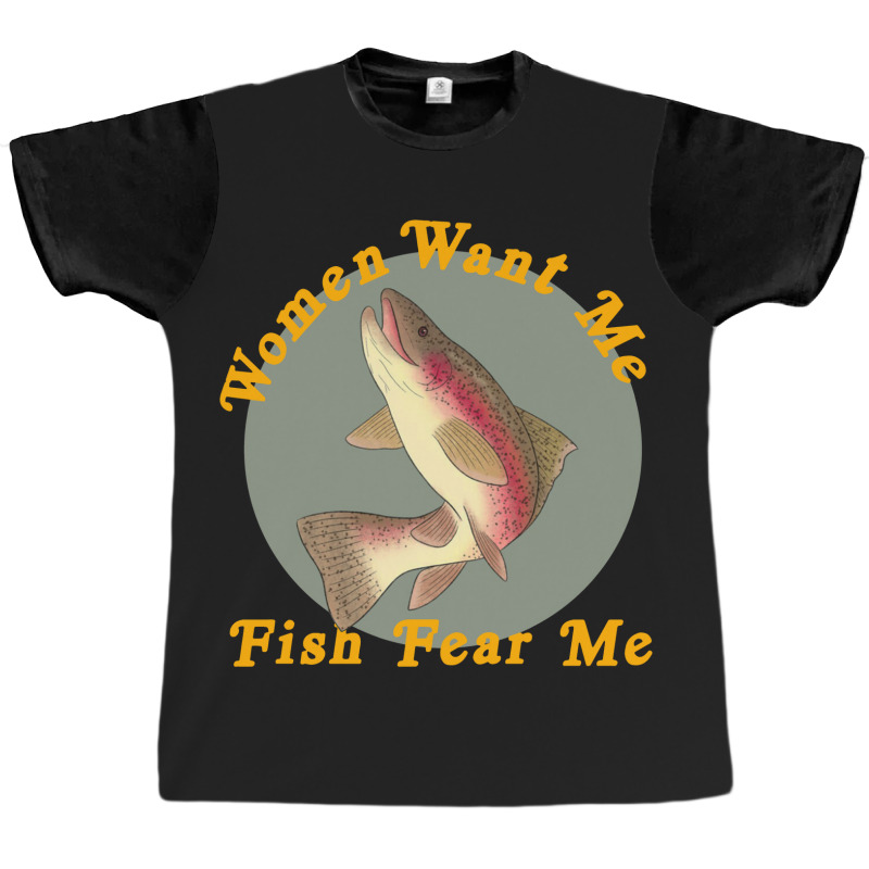 Managers Or Women Fish Graphic T-shirt | Artistshot