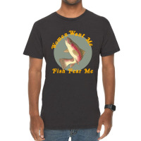 Managers Or Women Fish Vintage T-shirt | Artistshot