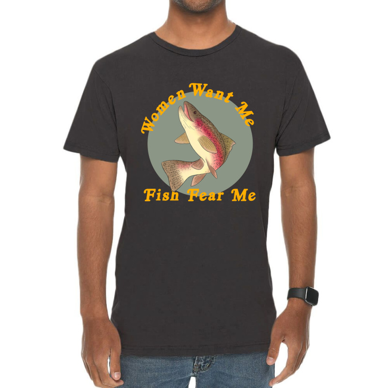 Managers Or Women Fish Vintage T-shirt | Artistshot