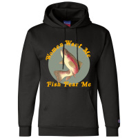 Managers Or Women Fish Champion Hoodie | Artistshot