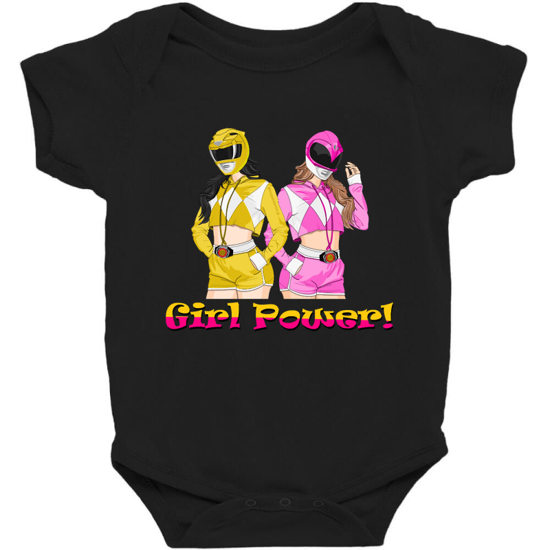 Trending Girl Power! - Trini & Kimberly Baby Bodysuit | Artistshot