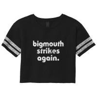 Bigmouth Strikes Again Scorecard Crop Tee | Artistshot