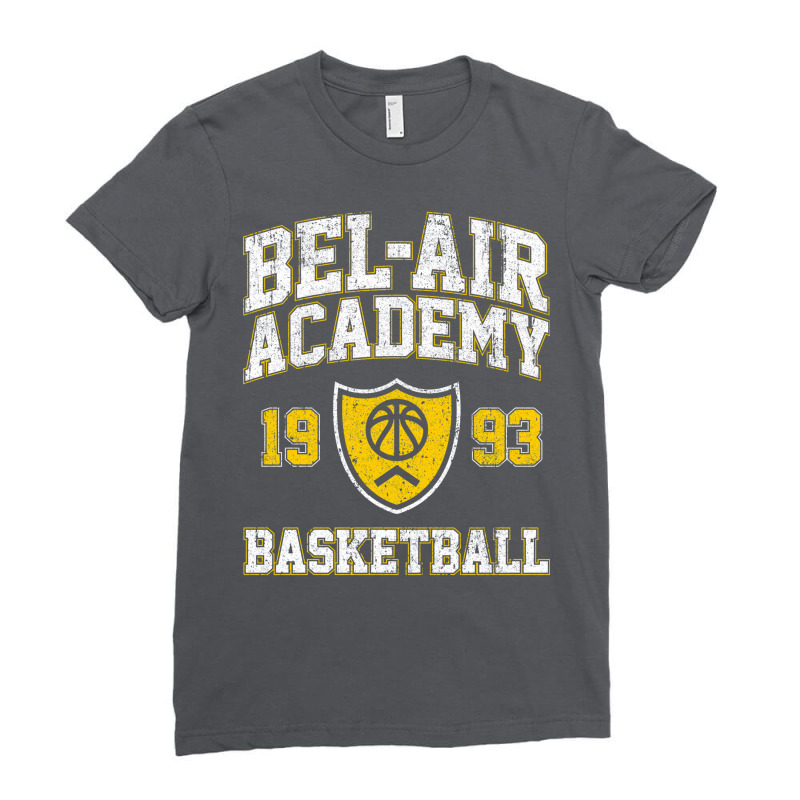 Bel Air Academy Basketball 1 Ladies Fitted T-Shirt by nuuhphanrad | Artistshot